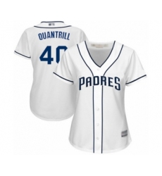 Women's San Diego Padres #44 Pedro Avila Authentic Brown Alternate Cool Base Baseball Player Jersey