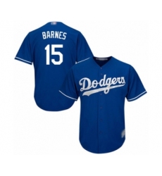 Men's Los Angeles Dodgers #15 Austin Barnes Royal Blue Alternate Flex Base Authentic Collection Baseball Player Jersey