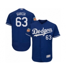 Men's Los Angeles Dodgers #64 Caleb Ferguson Royal Blue Flexbase Authentic Collection Baseball Player Jersey