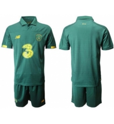 Men's Ireland Republic Custom Euro 2021 Soccer Jersey and Shorts