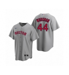 Men's Boston Red Sox #44 Brandon Workman Nike Gray Replica Road Jersey