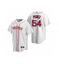 Youth Boston Red Sox #54 Martin Perez Nike White Replica Alternate Jersey
