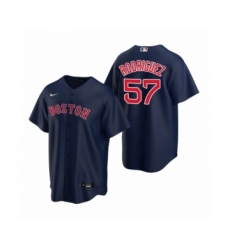 Youth Boston Red Sox #57 Eduardo Rodriguez Nike Navy Replica Alternate Jersey