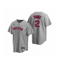 Men's Boston Red Sox #2 Nick Yorke Gray 2020 MLB Draft Replica Road Jersey