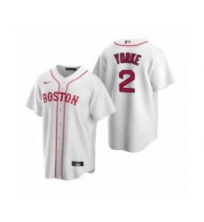 Men's Boston Red Sox #2 Nick Yorke White 2020 MLB Draft Replica Home Jersey