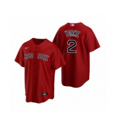 Women's Boston Red Sox #2 Nick Yorke Red 2020 MLB Draft Replica Alternate Jersey