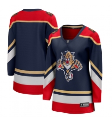 Women's Florida Panthers Fanatics Branded Blank Blue 2020-21 Special Edition Breakaway Jersey