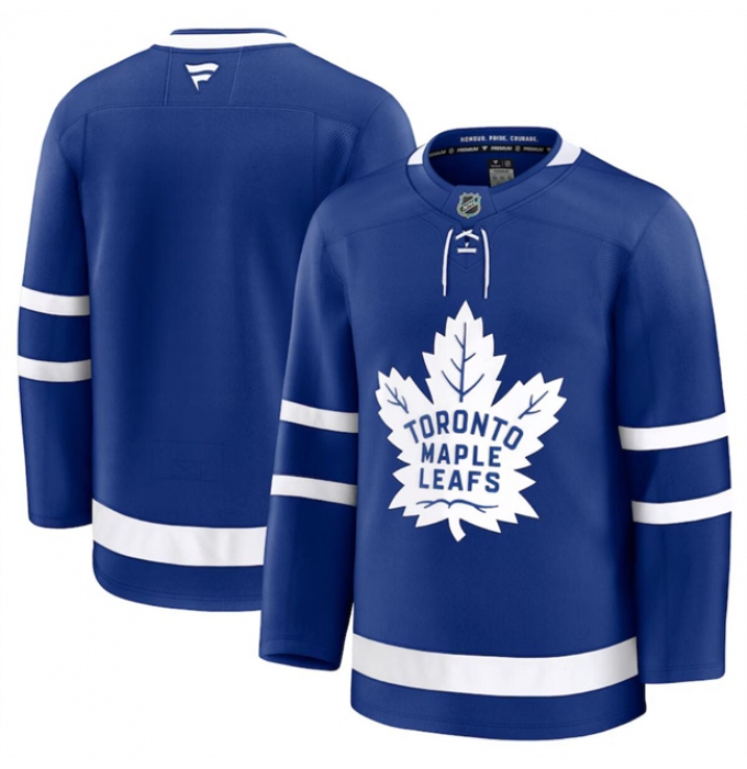 Men's Toronto Maple Leafs Blank Blue 2024-25 Home Stitched Hockey Jersey