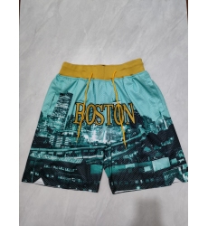 Men's Boston Celtics Light Green Shorts