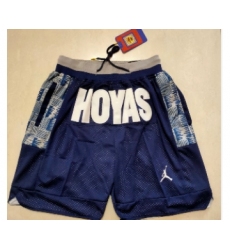 Men's Georgetown Hoyas Navy Blue College Just Don Shorts Swingman Shorts