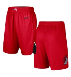 Men's Portland Trail Blazers Red NBA Shorts (Run Smaller)