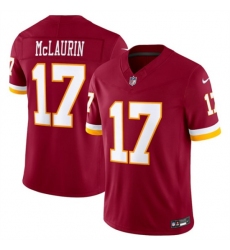 Men's Washington Commanders #17 Terry McLaurin Burgundy 2026 F.U.S.E. Vapor Limited Football Stitched Jersey
