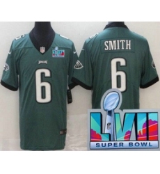 Youth Philadelphia Eagles #11 AJ Brown Limited Green Super Bowl LVII Vapor Jersey
