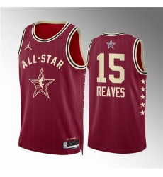 Men's 2024 All-Star #15 Austin Reaves Crimson Stitched Basketball Jersey