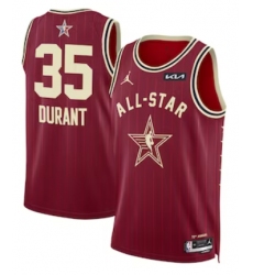 Men's Unisex Kevin #35 Durant Jordan Brand Crimson 2024 NBA All-Star Game Swingman Jersey