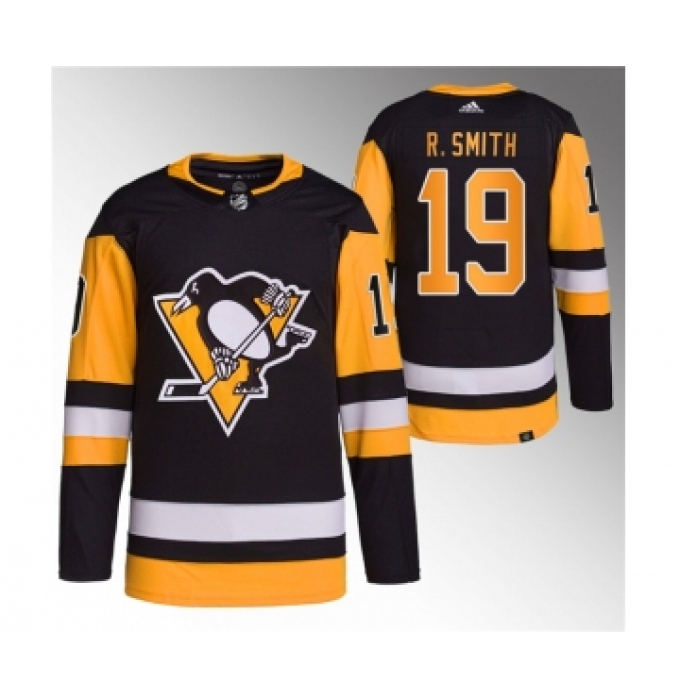 Men's Pittsburgh Penguins #19 Reilly Smith Black Stitched Jersey1