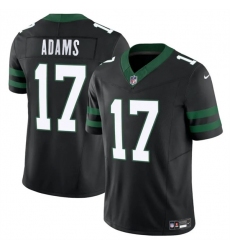 Men's New York Jets #17 Davante Adams Black 2024 F.U.S.E. Vapor Untouchable Limited Football Stitched Jersey