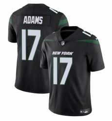 Men's New York Jets #17 Davante Adams Black 2024 Vapor Untouchable Limited Football Stitched Jersey