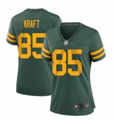 Women Green Bay Packers #85 Tucker Kraft Rush Vapor Untouchable Stitched Football Jersey