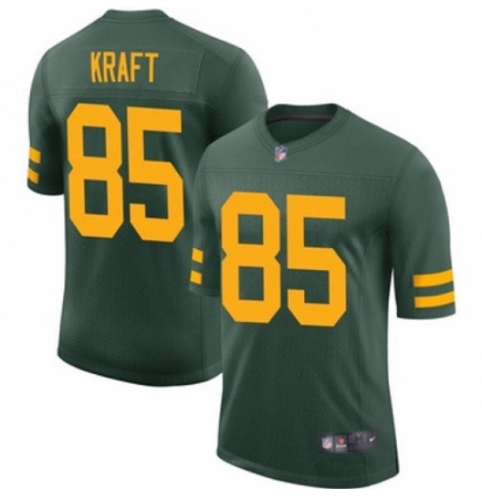 Youth Green Bay Packers #85 Tucker Kraft Rush Vapor Untouchable Stitched Football Jersey