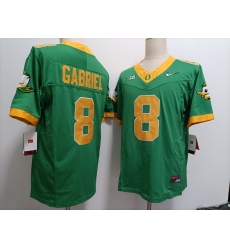 Men's Oregon Ducks #8 Dillon Gabriel Green FUSE College Football Jersey