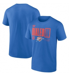 Men's Oklahoma City Thunder Blue 2025 Northwest Division Champions Locker Room T-Shirt