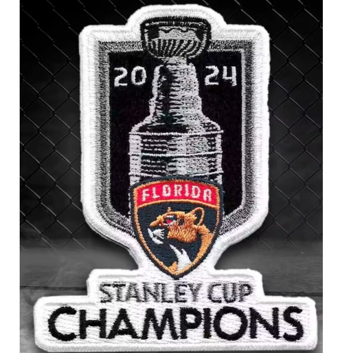 2024 NHL Stanley Cup Final Champions Florida Panthers Jersey Patch