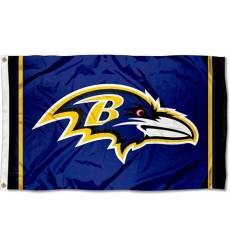 2pcs WinCraft Baltimore Ravens Large 3x5 Flag