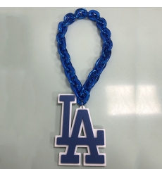 Los Angeles Dodgers Fan Chain, MLB fans, Team Logo Big necklace,  large  pendant, Medal gift clothing tag Accessories