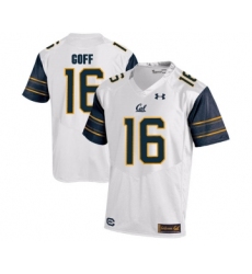 California Golden Bears 16 Jared Goff White College Football Jersey