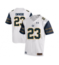 California Golden Bears 23 Vic Enwere White College Football Jersey