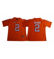 Clemson Tigers 2 Kelly Bryant Orange College Football Jersey