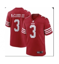Men's San Francisco 49ers #3 Ray-Ray McCloud III 2022 Red Vapor Untouchable Stitched Football Jersey
