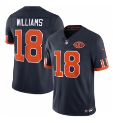 Women's Chicago Bears #18 Caleb Williams Navy 2026 F.U.S.E. Rivalries Collection Limited Football Stitched Jersey
