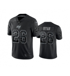 Men's Tampa Bay Buccaneers #26 Logan Ryan Black Reflective Limited Stitched Jersey