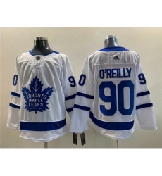 Men's Toronto Maple Leafs #90 Ryan O'Reilly White Stitched Jersey