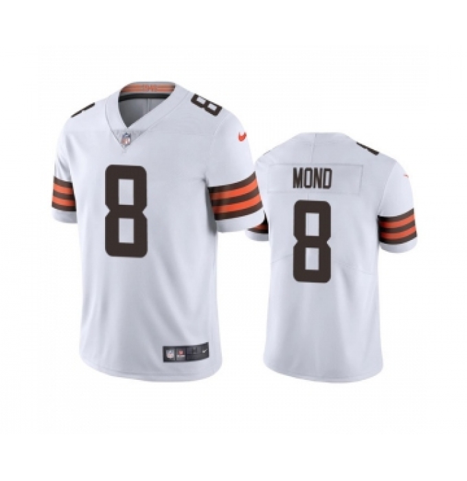 Men's Cleveland Browns #8 Kellen Mond White Vapor Untouchable Limited Stitched Jersey