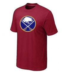 NHL Men's Buffalo Sabres Big & Tall Logo T-Shirt - Red