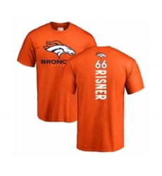 Football Denver Broncos #66 Dalton Risner Orange Backer T-Shirt