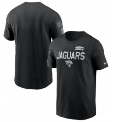 Men's Jacksonville Jaguars Black 2026 Salute to Service Sideline Dri-FIT T-Shirt