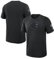 Men's Carolina Panthers Black 2026 Salute to Service Slub T-Shirt