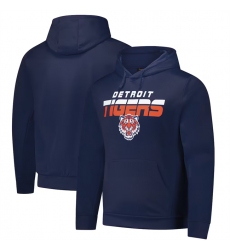 Men's Detroit Tigers Navy Dunbrooke Champion Pullover Hoodie