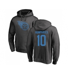 Football Tennessee Titans #10 Adam Humphries Ash One Color Pullover Hoodie