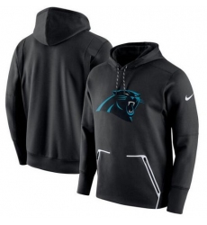 NFL Carolina Panthers Nike Champ Drive Vapor Speed Pullover Hoodie - Black