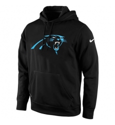 NFL Men's Carolina Panthers Nike Black KO Logo Essential Hoodie