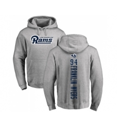 Football Los Angeles Rams #94 John Franklin-Myers Ash Backer Pullover Hoodie