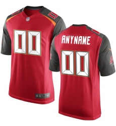 Men's Tampa Bay Buccaneers Nike Red Custom Game Jersey