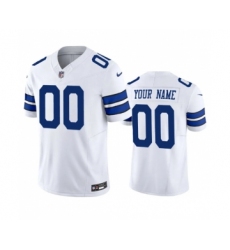 Men's Nike Dallas Cowboys Active Player Custom White 2023 F.U.S.E. Limited Stitched Football Jersey