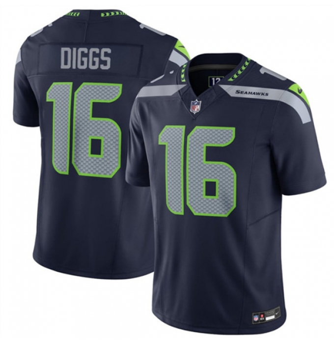 Men's Seattle Seahawks #16 Trevon Diggs Navy 2026 F.U.S.E. Vapor Untouchable Limited Football Stitched Jersey