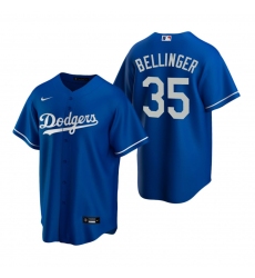 Men's Nike Los Angeles Dodgers #35 Cody Bellinger Royal Alternate Stitched Baseball Jersey